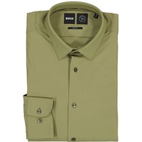 BOSS Black Herren Hemd grün Slim Fit von BOSS Black
