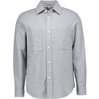 BOSS Black Herren Hemd grau Flanell von BOSS Black