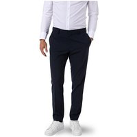 BOSS Black Herren Hose blau Schurwolle von BOSS Black