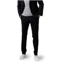 BOSS Black Herren Hose blau Slim Fit von BOSS Black