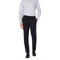BOSS Black Herren Hose blau Schurwoll-Stretch von BOSS Black
