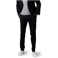 BOSS Black Herren Hosen blau Schurwolle von BOSS Black