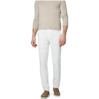BOSS Black Herren Chino Weiß Baumwolle von BOSS Black