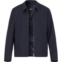 BOSS Black Herren Jacken blau unifarben Slim Fit von BOSS Black