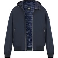 BOSS Black Herren Jacken blau unifarben von BOSS Black