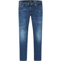BOSS Black Herren Jeans blau Baumwolle von BOSS Black