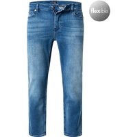 BOSS Black Herren Jeans blau Baumwolle von BOSS Black