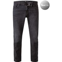 BOSS Black Herren Jeans grau Baumwolle von BOSS Black