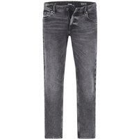 BOSS Black Herren Jeans grau Baumwoll-Stretch von BOSS Black