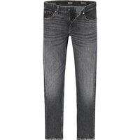 BOSS Black Herren Jeans grau Baumwoll-Stretch von BOSS Black