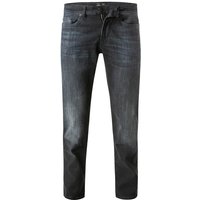 BOSS Black Herren Jeans schwarz Baumwoll-Stretch von BOSS Black