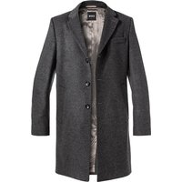 BOSS Black Herren Mantel Grau unifarben BOSS Black Herren Mantel Grau unifarben von BOSS Black