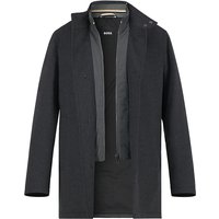 BOSS Black Herren Kurzmantel grau von BOSS Black
