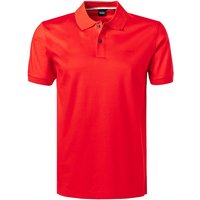 BOSS Black Herren Polo-Shirt rot Baumwoll-Piqué von BOSS Black