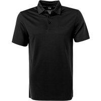 BOSS Black Herren Polo-Shirt schwarz Baumwoll-Jersey von BOSS Black