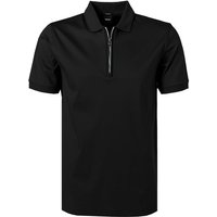 BOSS Black Herren Polo-Shirts schwarz Baumwolle von BOSS Black