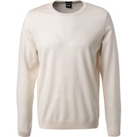 BOSS Black Herren Pullover beige unifarben von BOSS Black