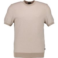BOSS Black Herren Pullover beige unifarben von BOSS Black