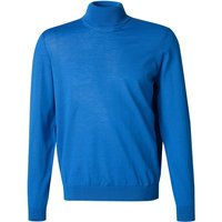 BOSS Black Herren Rollkragenpullover blau unifarben von BOSS Black