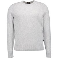 BOSS Black Herren Pullover grau Kaschmir unifarben von BOSS Black