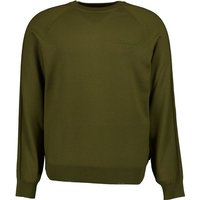 BOSS Black Herren Pullover grün unifarben von BOSS Black