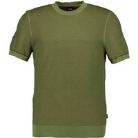 BOSS Black Herren Pullover grün unifarben von BOSS Black