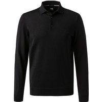 BOSS Black Herren Pullover schwarz unifarben von BOSS Black