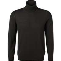 BOSS Black Herren Pullover schwarz unifarben von BOSS Black