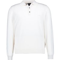 BOSS Black Herren Pullover weiß unifarben von BOSS Black