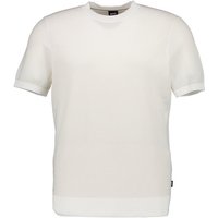 BOSS Black Herren Pullover weiß unifarben von BOSS Black