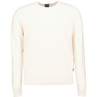 BOSS Black Herren Pullover weiß Kaschmir unifarben von BOSS Black