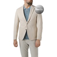 BOSS Black Herren Sakko beige Jersey von BOSS Black