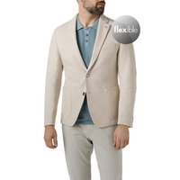 BOSS Black Herren Sakko beige Jersey von BOSS Black