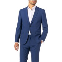 BOSS Black Herren Sakko blau Schurwolle von BOSS Black