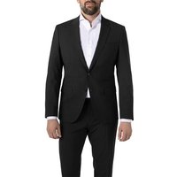 BOSS Black Herren Sakko grau Schurwoll-Stretch von BOSS Black