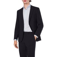 BOSS Black Herren Sakko blau Schurwoll-Stretch von BOSS Black