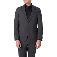BOSS Black Herren Sakko grau Schurwoll-Stretch von BOSS Black