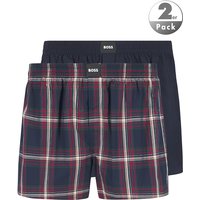 BOSS Black Herren Boxershorts grün Baumwolle gestreift BOSS Black Herren Boxershorts grün Baumwolle gestreift von BOSS Black