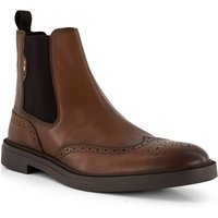 BOSS Black Herren Chelsea Boots braun Glattleder von BOSS Black