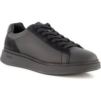 BOSS Black Herren Sneaker schwarz Glattleder von BOSS Black
