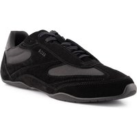 BOSS Black Herren Sneaker schwarz Velours von BOSS Black