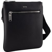 BOSS Black Herren Schultertasche schwarz Kunstleder von BOSS Black