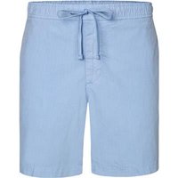 BOSS Black Herren Shorts blau Baumwolle von BOSS Black