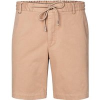 BOSS Black Herren Shorts braun Baumwolle von BOSS Black