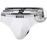 BOSS Black Herren Slips grau Baumwolle unifarben von BOSS Black