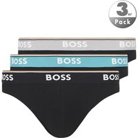 BOSS Black Herren Slips schwarz Baumwolle & Mix unifarben von BOSS Black