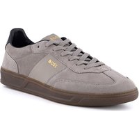 BOSS Black Herren Sneaker grau Velours von BOSS Black