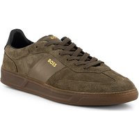 BOSS Black Herren Sneaker grün Velours von BOSS Black