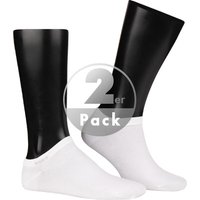 BOSS Black Herren Sneakersocken weiß Baumwolle unifarben von BOSS Black