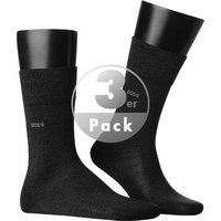 BOSS Black Herren Socken braun Baumwolle unifarben von BOSS Black